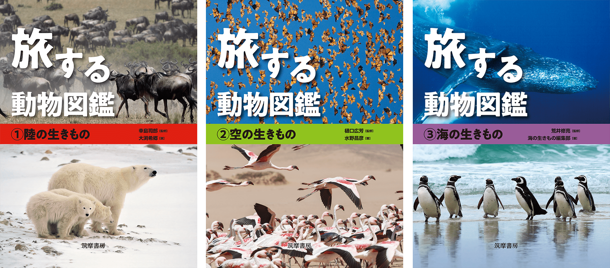 旅する動物図鑑 全３巻